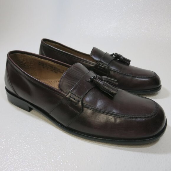 Bostonian Full Strap Oil Tanned Dress Formal Loafers Footwear Shoes 12 M,